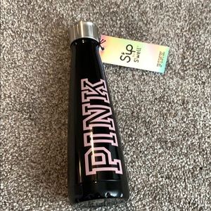 pink water bottle